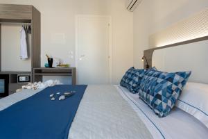 Letto o letti in una camera di Scrusciu du mari