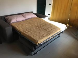 Postel nebo postele na pokoji v ubytování Terrazza sul golfo degli angeli