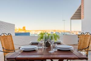 Balkón nebo terasa v ubytování Kalammare Apartments - Deluxe fronte mare
