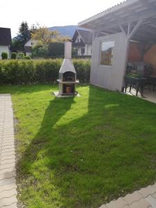 Ogród w obiekcie Ferienhaus Am-moore
