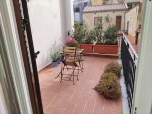 Balkón alebo terasa v ubytovaní B&B Cala Peppa