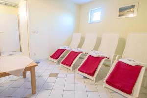Posezení v ubytování Residenz am Strand Wohnung 4-59