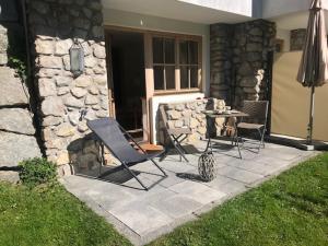 Patio nebo venkovní prostory v ubytování Residenz am Berg