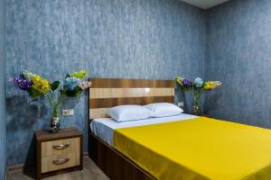 Postel nebo postele na pokoji v ubytování LIONS APARTMENT + 37 fotografií