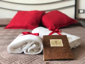 Posteľ alebo postele v izbe v ubytovaní Agriturismo LA VECCHIA CASCINA
