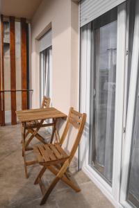 Balkón nebo terasa v ubytování Apartmani MiS