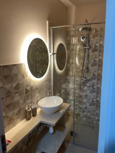 Koupelna v ubytování Apartmani MiS
