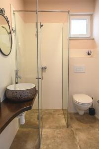 Koupelna v ubytování Apartmani MiS