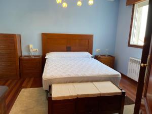 Cama o camas de una habitación en OKTHEWAY MONTERROSO