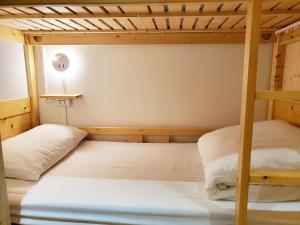 Letto o letti in una camera di On My Way Taitung Hostel
