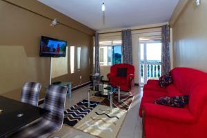 Oleskelutila majoituspaikassa Karibu BB Suites