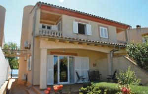 Balkón nebo terasa v ubytování 4 Bedroom Beautiful Home In Alcúdia
