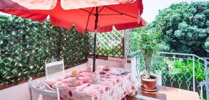 Zahrada ubytování Casa Vacanze " IS MERIS "