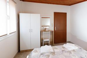 Postel nebo postele na pokoji v ubytování (Apt.4) Lofos Apartments in Vergia Halkidiki