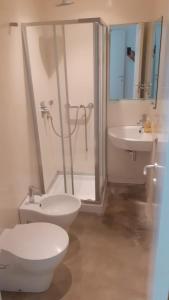 Koupelna v ubytování Casa Miami