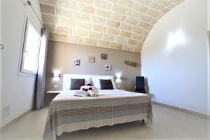 A bed or beds in a room at Villa Stella