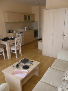 Η κουζίνα ή μικρή κουζίνα στο Magic Dreams Apart Complex Studio Sveti Vlas