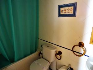 Łazienka w obiekcie Hostal Camino Del Cid