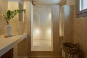 Koupelna v ubytování Domus Hestia Suites