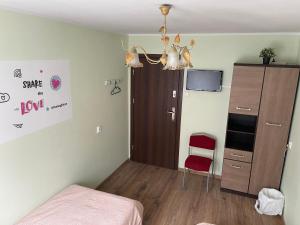 Llit o llits en una habitació de Hostel4u