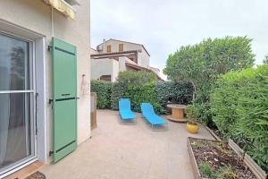 Κήπος έξω από το Réf LS54 : Maison 4 pers Mas des Manadiers K1