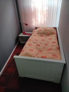 Postel nebo postele na pokoji v ubytování Ferienwohnung Rhede No 1 im EG