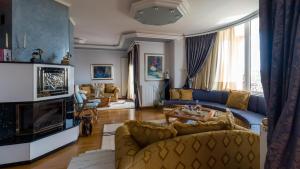Posezení v ubytování Villa serenity