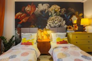 Łóżko lub łóżka w pokoju w obiekcie Apartamenty Świnoujście - Armii Krajowej 11