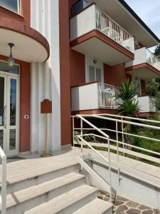 A balcony or terrace at Appartamento IL POGGIO