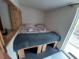 Postel nebo postele na pokoji v ubytování Apartmány Maksičky