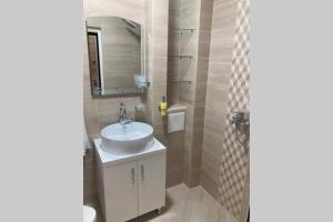 Koupelna v ubytování Apartment Fire & Lux near the center