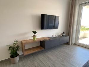 TV a/nebo společenská místnost v ubytování Villa Tragurium