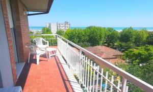 Balkón nebo terasa v ubytování Hotel Rita