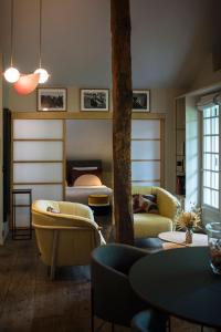 Posezení v ubytování L'Auberge Basque-Relais & Châteaux