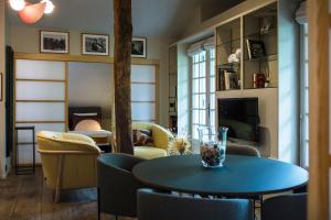 Posezení v ubytování L'Auberge Basque-Relais & Châteaux