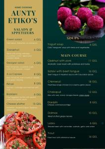 Cibo presso l'affittacamere o nelle vicinanze
