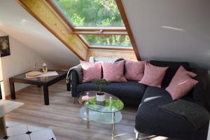 Posezení v ubytování Ferienwohnung Ahrtalblick