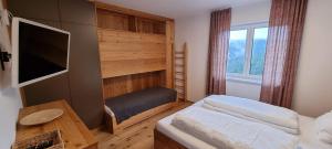 Posteľ alebo postele v izbe v ubytovaní Ferienwohnung Turracherhöhe