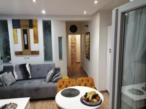 Posezení v ubytování Cherry Luxury Apartment