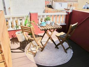 Balkón nebo terasa v ubytování Vestal Suites Classic