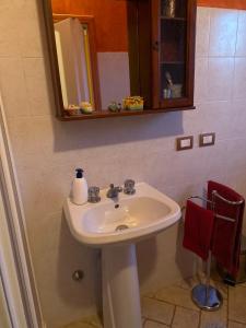 Koupelna v ubytování CASA ALBERELLO