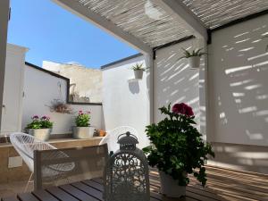 A balcony or terrace at Casetta Gattini
