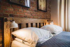 Posteľ alebo postele v izbe v ubytovaní Modern Apartments Toruń 1 Stare Miasto-Centrum