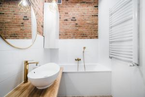 Kúpeľňa v ubytovaní Modern Apartments Toruń 1 Stare Miasto-Centrum