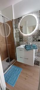 Koupelna v ubytování B&B Alghero Reina