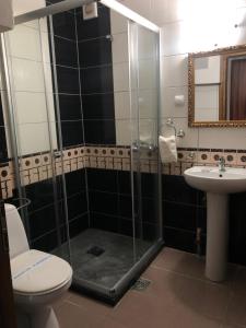 Vannituba majutusasutuses Hotel Etno Selo Timcevski