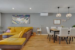 Posezení v ubytování Apartments Piano