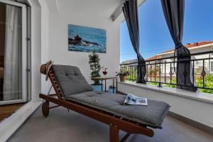 Balkón nebo terasa v ubytování Apartments Piano
