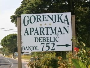 Certifikát, hodnocení, plakát nebo jiný dokument vystavený v ubytování Apartments Gorenjka