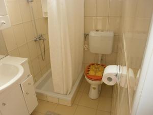 Koupelna v ubytování Apartments Gorenjka